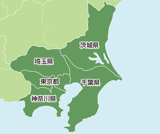 埼玉県 東京都 茨城県 千葉県
