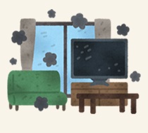 不要な家具や家電イメージ