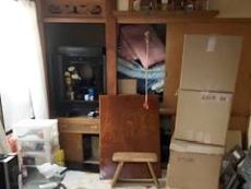 遺品整理前の写真